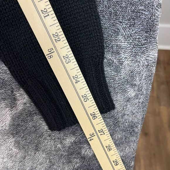 Ralph Lauren Purple Label Hand Knit Cashmere Fair Isle Black Purple NWOT M *Read - Picture 7 of 9